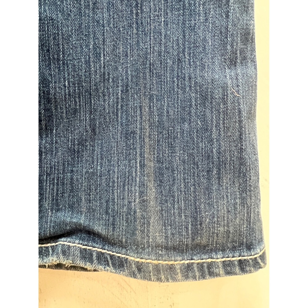 BKE Sabrina Flare Jeans Womens 26R Medium Wash Blue Denim Low Rise - Picture 9 of 9